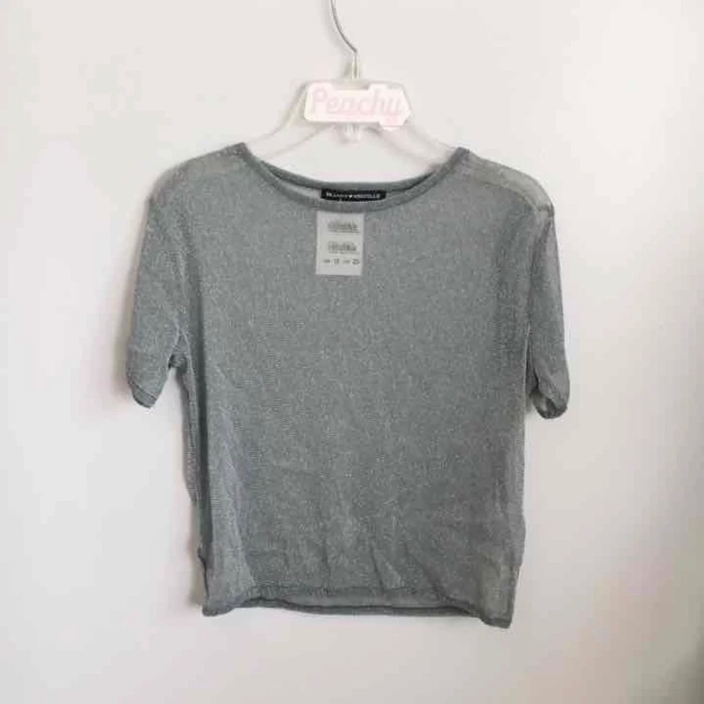 Brandy Melville Glitter Rene Top